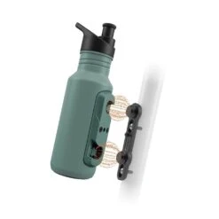 Fidlock - Gourde En Acier Inoxydable Twist Steel Bottle 400 Ml + Bike Base