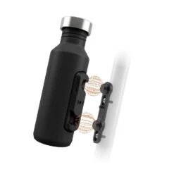 Fidlock - Bidon En Acier Inoxydable Twist Steel Bottle 600 Ml + Bike Base