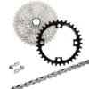 Kit Transmission Shimano Deore 10 Vi Moteur Shimano Steps EP8, EP6, E8000, E7000 Et E6100.