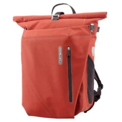 Ortlieb -Vario Plus - Sac à Dos & Sacoche Vélo 2en1 - 26 Litres -EBike24 Soldes ortlieb vario plus 26 litres dark chili face avant 3840x2160
