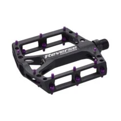 Reverse - Pédales VTT Black ONE - 1 X Paire -EBike24 Soldes reverse pedales vtt black one noir bleu clair 3840x2160