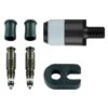 Schwalbe - Clik Valve - Kit De Conversion De Valve Avec Adaptateur De Tête De Pompe -EBike24 Soldes schwalbe clik valve valve kit d adaptation avec adaptateur de tete de pompe sv a scv 3840x2160